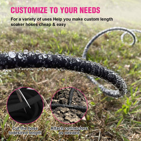 HZYOUMU water-saving design helps reduce waste while hydrating root zones