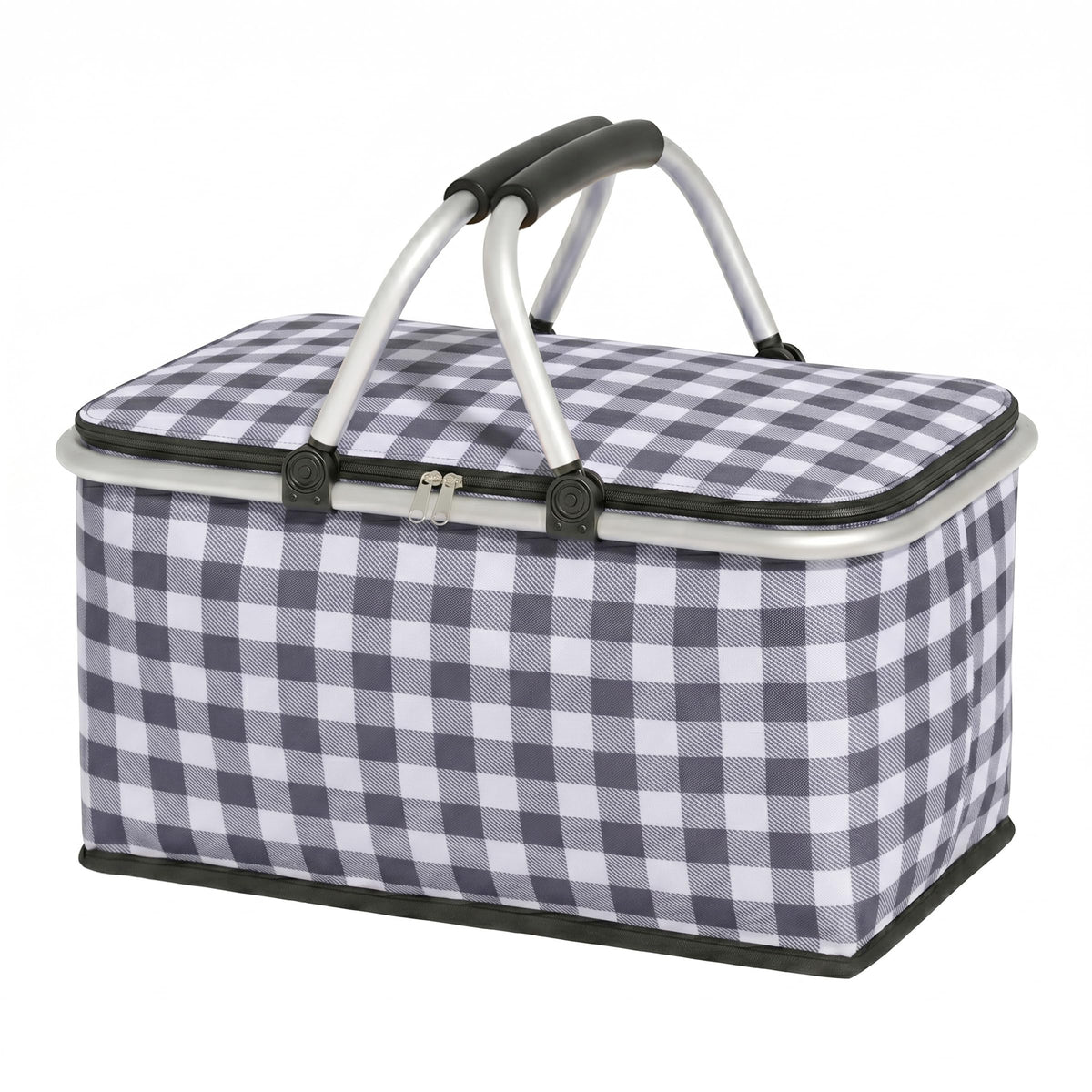 IACTIVE 30L insulated picnic basket showing ample family capacity for meals and drinks