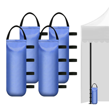 IALNAI heavy sand bags for canopies, four-pack, wind-stable setups.