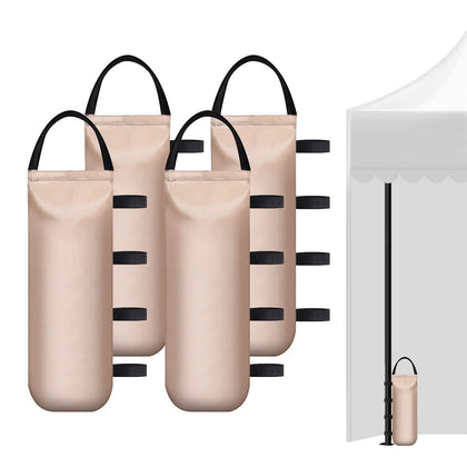 IALNAI heavy sandbags for canopy front view showing windproof stability.