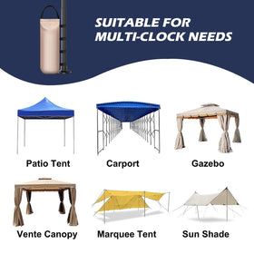 IALNAI sandbags with carry handle for easy transport.