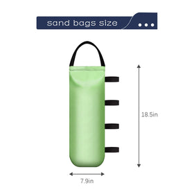 IALNAI sandbags with durable Oxford fabric resist wear during outdoor use.