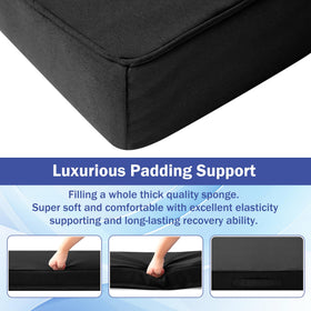 IASEAHK cushions feature hidden zippers for a sleek, clean look