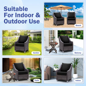 IASEAHK versatile outdoor cushions for chairs and benches