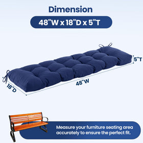 IASEAHK mixed-fill foam cushion contours for plush outdoor seating