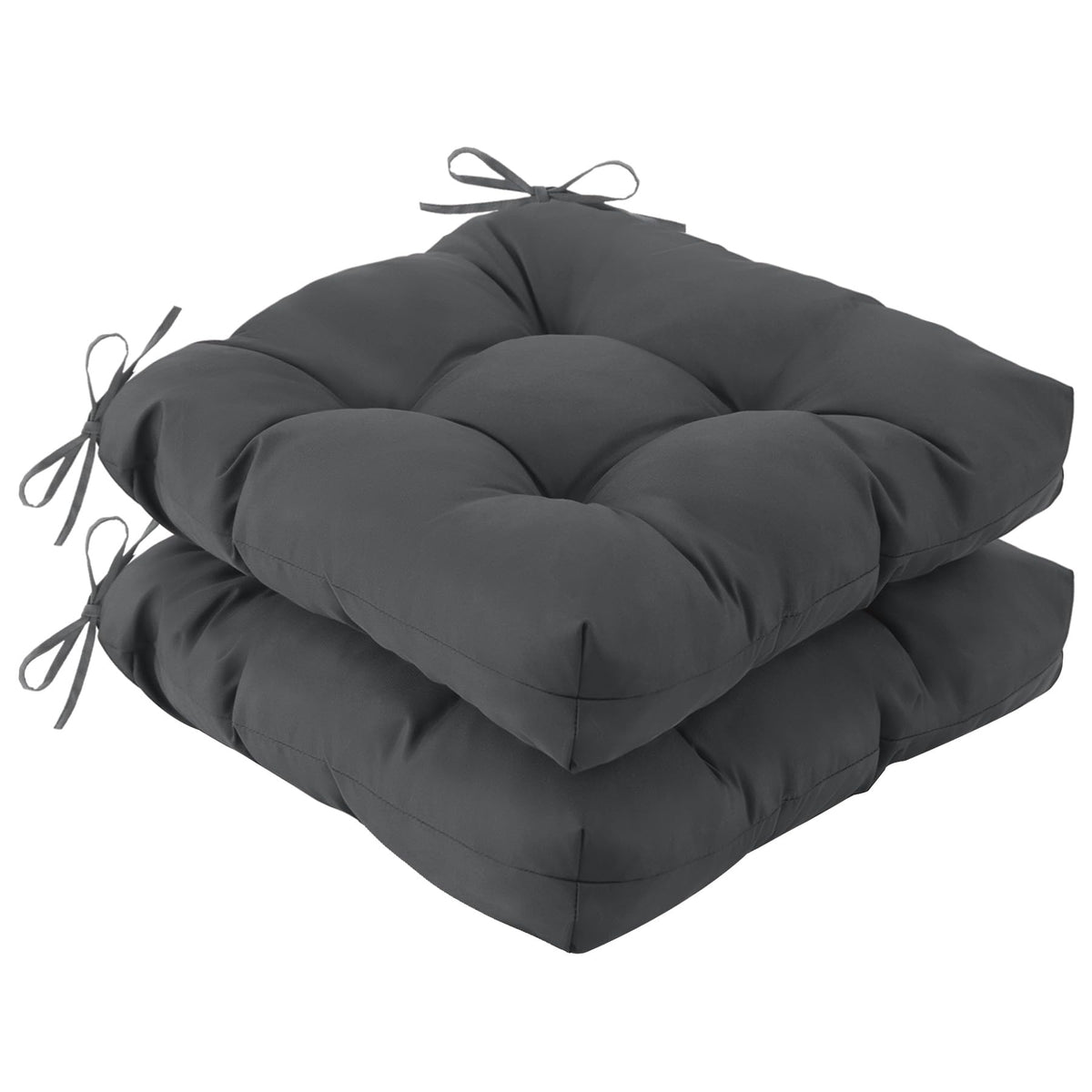 IASEAHK outdoor chair cushions front view with 19x19 padding for patio seating