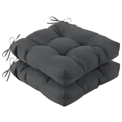 IASEAHK outdoor chair cushions front view with 19x19 padding for patio seating