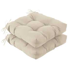 IASEAHK outdoor chair cushions 19x19 top view in beige