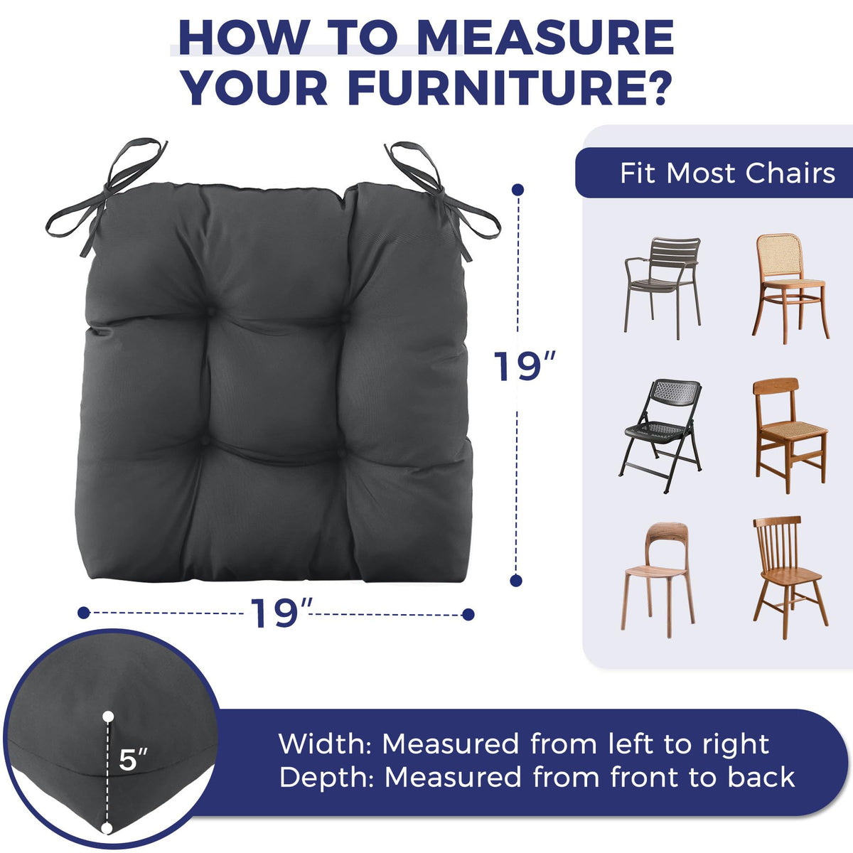 IASEAHK cushions featuring waterproof fabric for outdoor durability