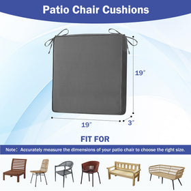 IASEAHK cushions waterproof fabric protects outdoor seating