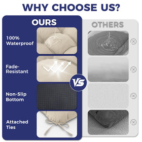 Packaging compression and quick fluffing guidance for IASEAHK cushions