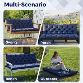 IASEAHK tufted design keeps filling in place for durable comfort.