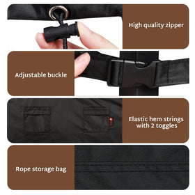 iBirdie easy-grip handle for quick installation and removal