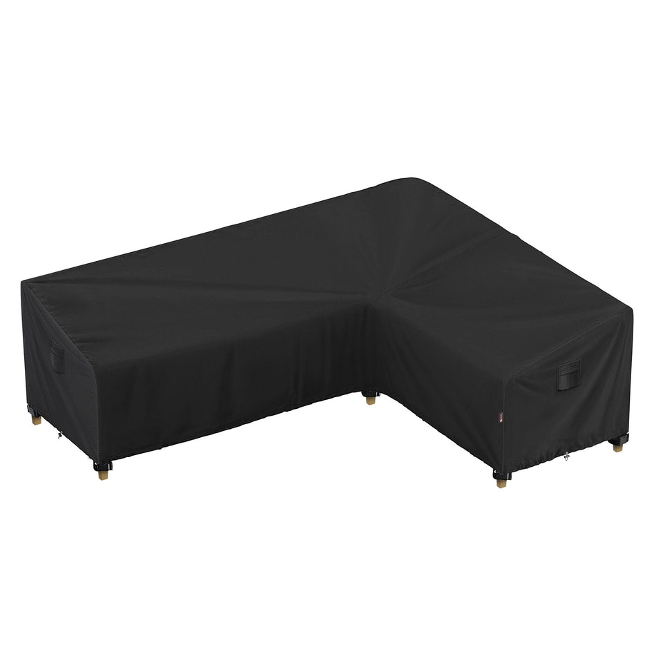 iBirdie outdoor cover for 120x90 right-side sofa protects from rain and sun.