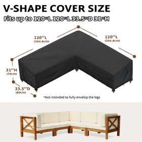 iBirdie 118x118-inch cover features adjustable drawstrings for a snug fit.