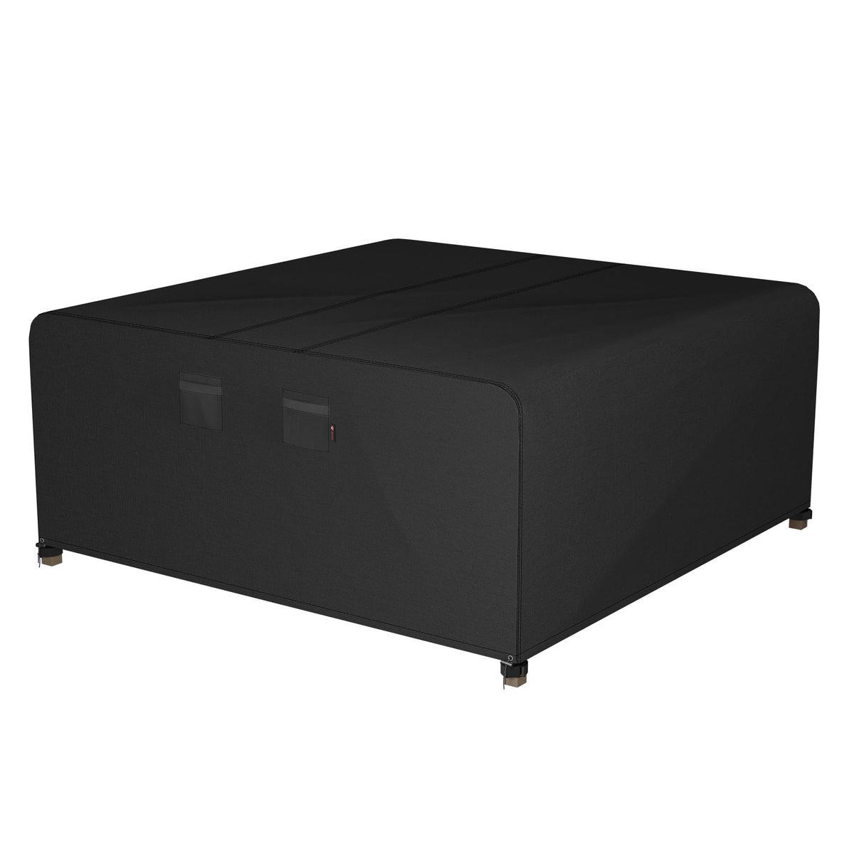 iBirdie protected outdoor dining set under all-weather protection.