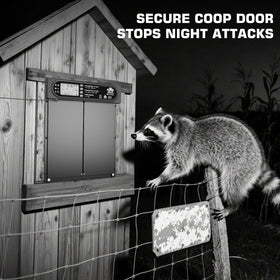 IBKINXX night time protection helps keep poultry safe from predators.