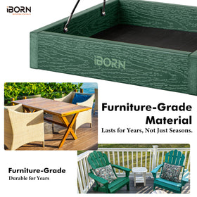 iBorn 3-year warranty adds peace of mind for outdoor use.