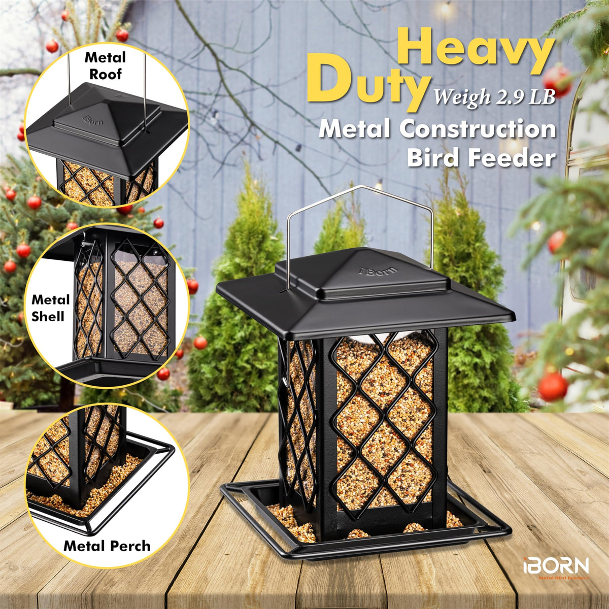 iBorn easy-clean disassembly supports thorough cleaning without tools