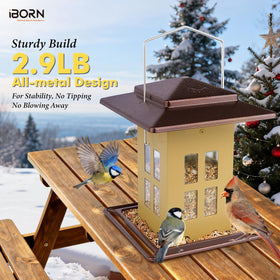 iBorn easy disassembly for thorough cleaning and maintenance.