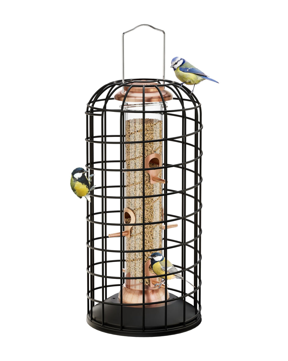 iBorn hanging bird feeder for outdoor use with durable construction