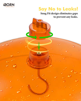 iBorn nectar-protection sunshade helps maintain undiluted nectar