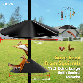 iBorn patent design provides a tighter fit and rain protection.