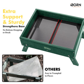 iBorn platform feeder squirrel access area shows safe platform for nibbling control