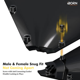 iBorn compatible with standard poles for easy installation.