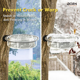 iBorn removable seed tray simplifies daily cleaning and refilling.