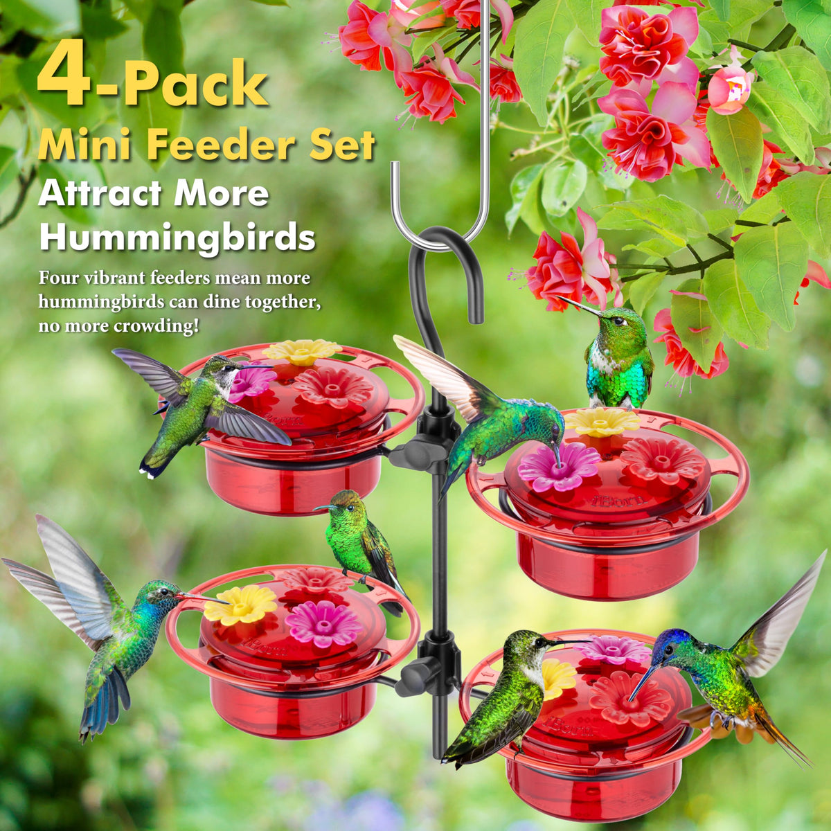 iborn feeder silicone ports prevent cracks and ensure bird-friendly feeding