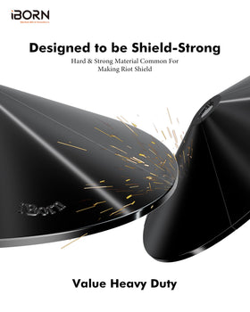 iBorn weather-resistant material stands up to sun and rain.