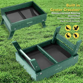 iBorn wpc composite material closeup demonstrates weatherproof structure