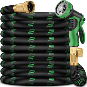 IBXFO 25ft non-expandable hose for easy handling and compact storage.