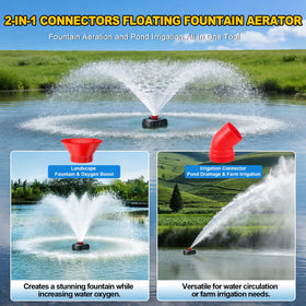iCapeson aerator stainless steel housing resists outdoor corrosion
