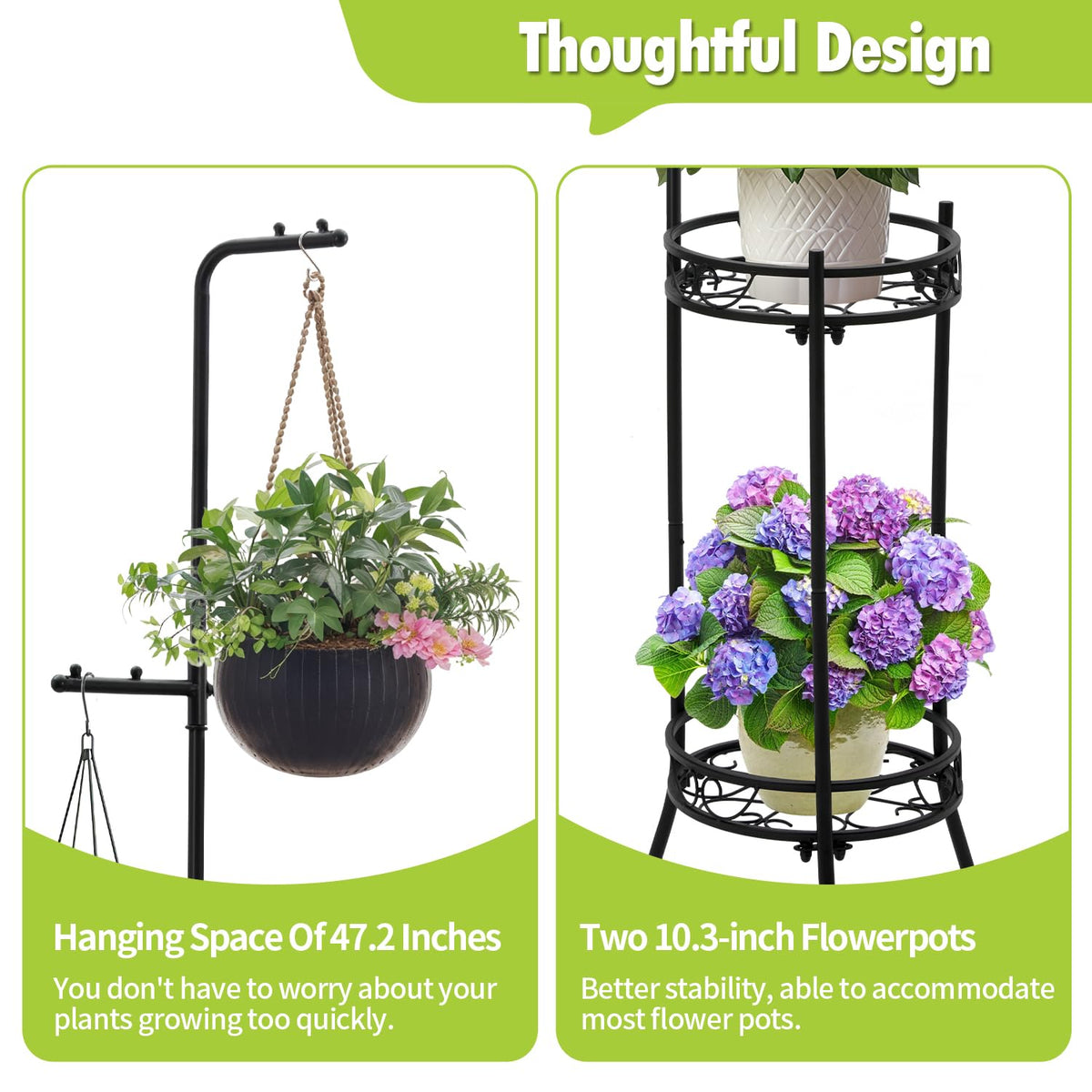 Icewogo indoor living room corner display adds natural charm without clutter.