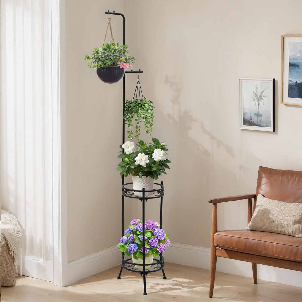 Icewogo outdoor patio garden setup suits balconies and patios with easy wind resistance.