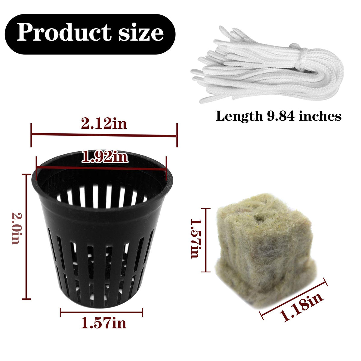 Iceyyyy stonewool starter plug designed for easy germination and propagation.
