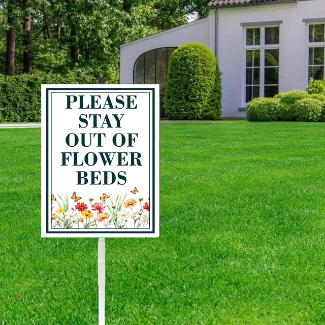 ICOMON ideal front yard sign educating visitors about pollinators and habitats