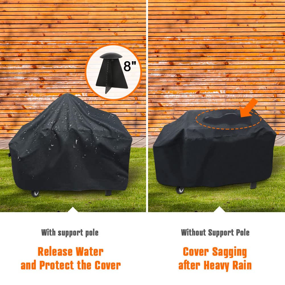 iCover adjustable buckles secure a snug fit in windy conditions