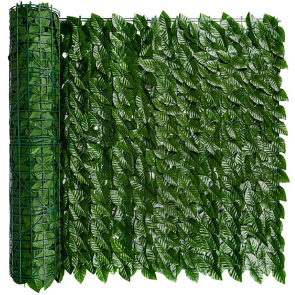 Icover artificial ivy privacy screen 39x98 in provides durable outdoor fence coverage