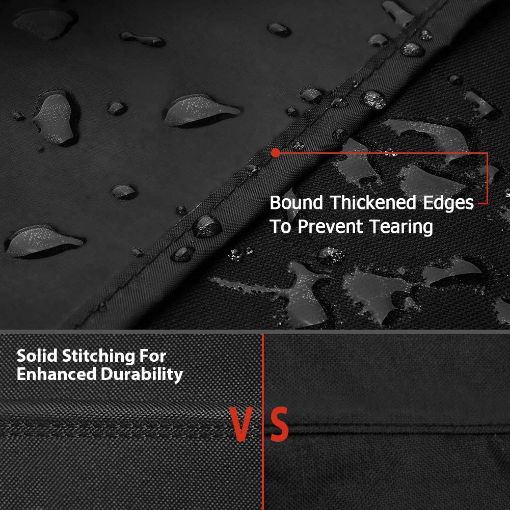 UV fade-resistant stitching protects against sun exposure.
