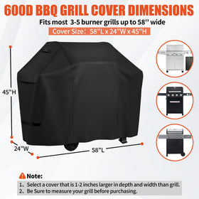 iCOVER heavy-duty 600D fabric close-up showing waterproof coating