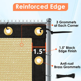 i COVER high-density knit mesh blocks visibility while maintaining airflow