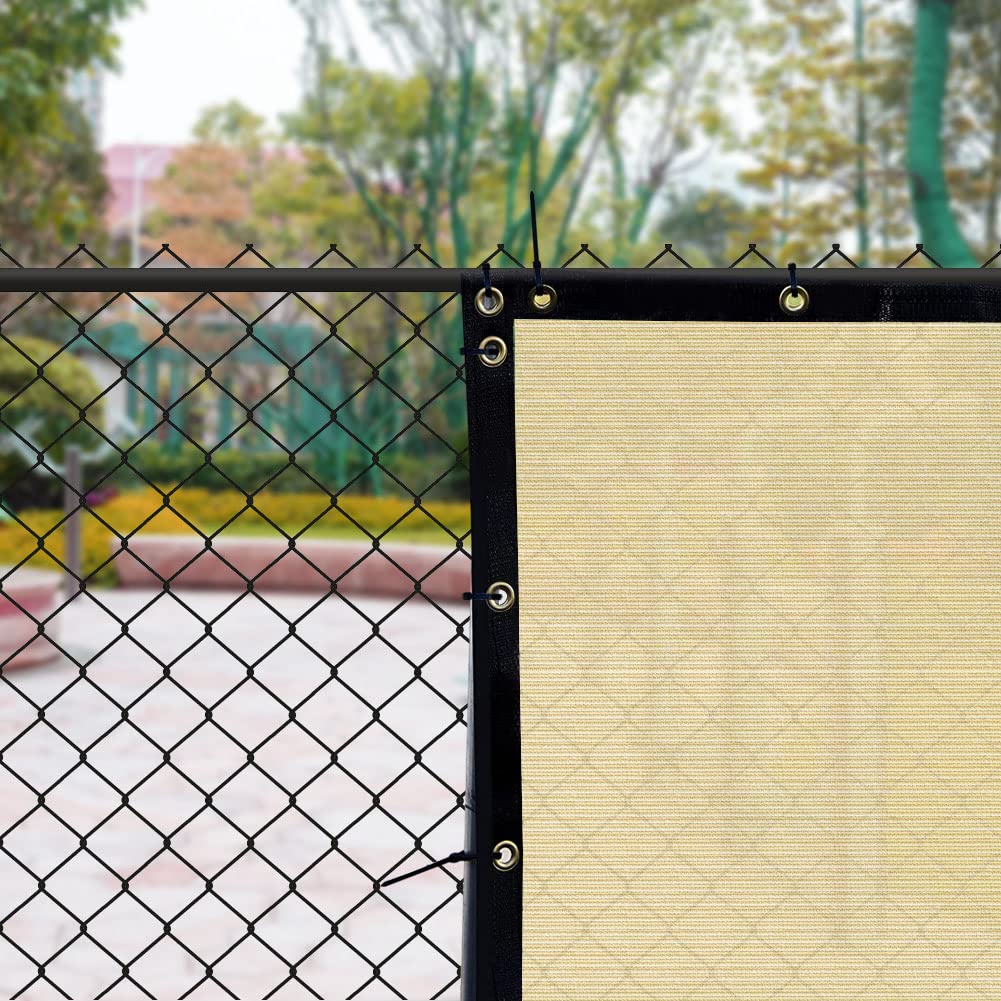 iCover privacy screen visual on outdoor area showing airflow and privacy