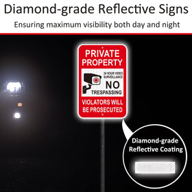 i-CowFun durable aluminum sign withstands weather for long-lasting display