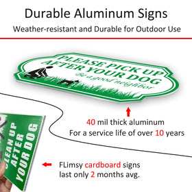 i-CowFun sign shows white background and cyan text for high visibility outdoors