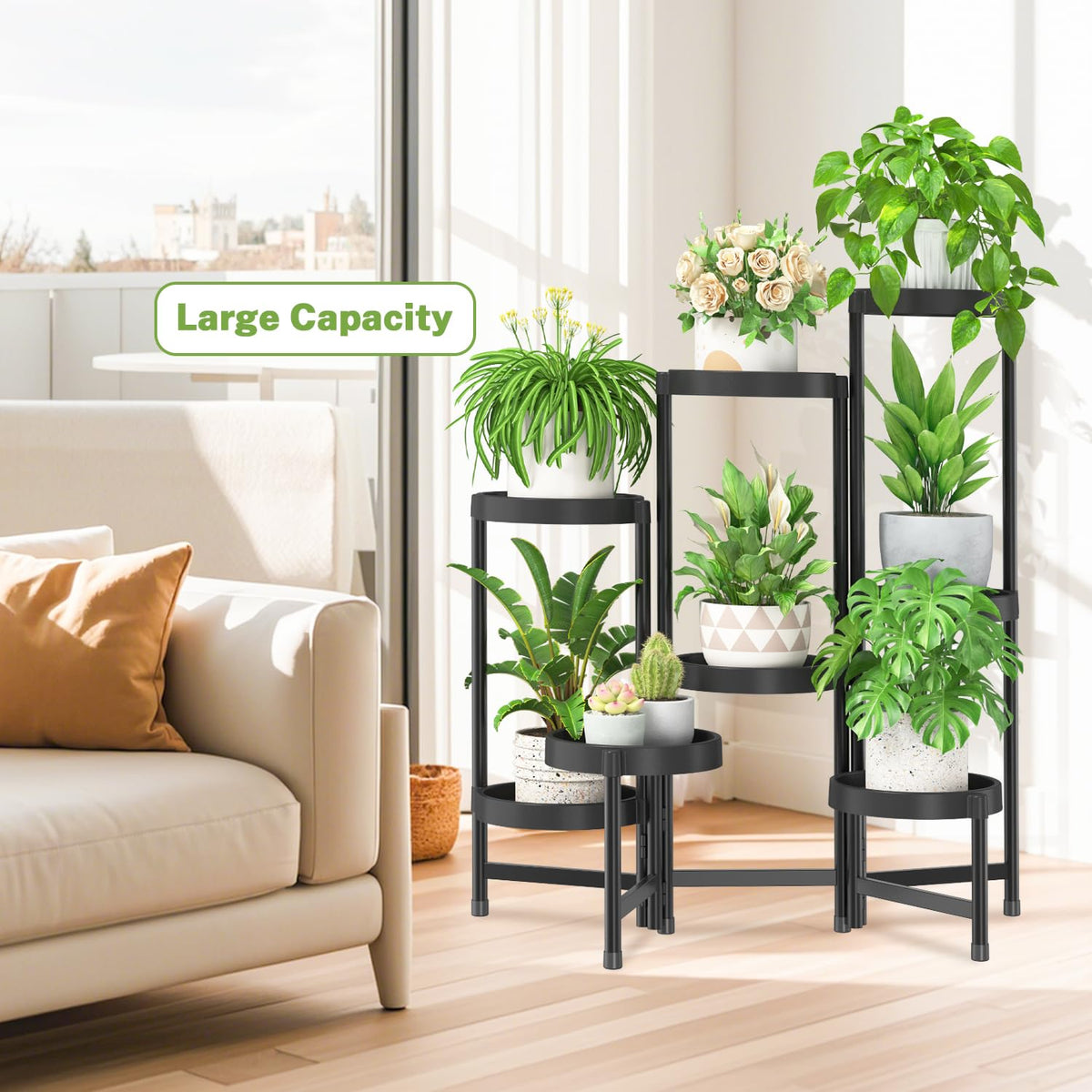 iDavosic.ly rubber footcaps protect floors while moving the stand
