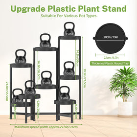 iDavosic.ly spiral layout optimizes sunlight for a thriving plant display