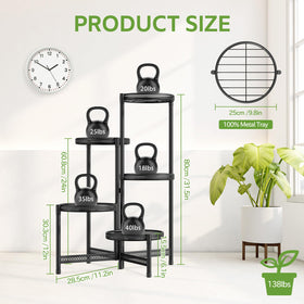idavosic.ly large-trays-for-big-pots with spacious 9.8-inch trays for large plants.